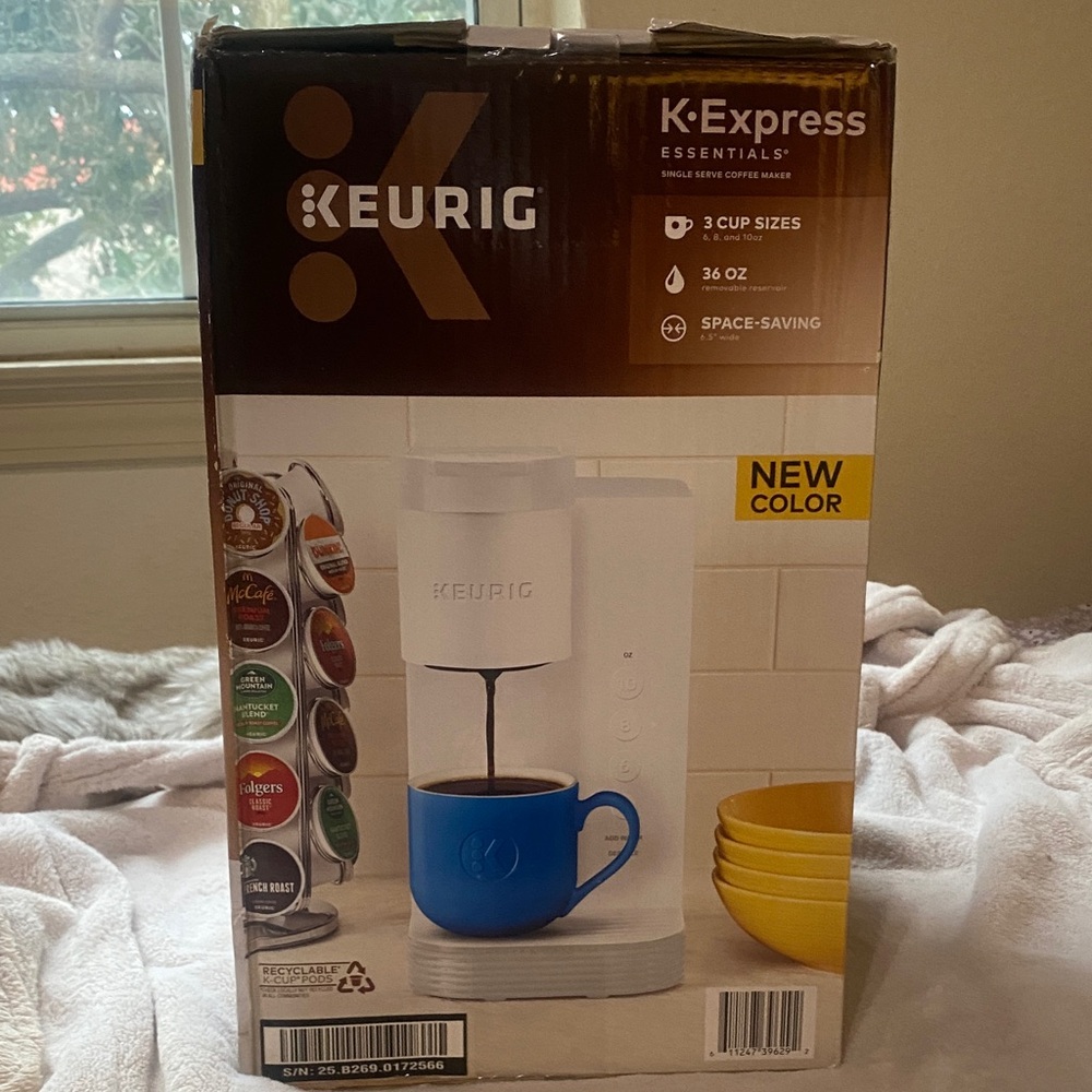 Keurig K-Express Essentials Coffee Maker - New White Color